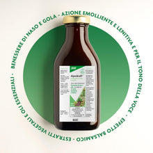 Carica l'immagine nel visualizzatore di Gallery, Salus Alpenkraft - Sciroppo a base di erbe e oli essenziali per il benessere di naso e gola - 250ml