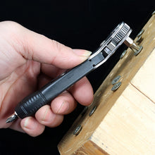 Carica l'immagine nel visualizzatore di Gallery, Cacciavite a Cricchetto 1/4" 110mm,Magnetico Reversibile, 36 Denti