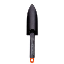 Carica l'immagine nel visualizzatore di Gallery, BLACK+DECKER Pala da giardino – con indicazione delle dimensioni – Paletta 30,5 cm – Polipropilene – Nero/Arancione