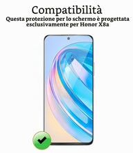 Carica l'immagine nel visualizzatore di Gallery, Vetro Temperato per Honor X8a [2 Pezzi] Vetrino Protettivo Pellicola Protezione Schermo