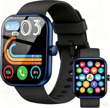 Carica l'immagine nel visualizzatore di Gallery, Nuovo Smartwatch Uomo Donna, 100+ Sportive Fitness Tracker con Sonno Contapassi Cardiofrequenzimetro, 1.96" Smartwatch c