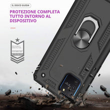 Carica l'immagine nel visualizzatore di Gallery, LeYi per Cover Samsung Galaxy S10 Lite / A91 Custodia con Vetro Temperato [2 Pack], Grado Militare 360° Magnetica Anello