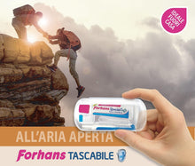 Carica l'immagine nel visualizzatore di Gallery, Forhans, Kit Tascabile da Viaggio, Confezione Composta da Dentifricio Gengivario Special con Zinco Cloruro e Spazzolino, Ideale Fuori Casa, per Igiene Orale, Gengive Sane, Dentifricio Formato 12,5 ml