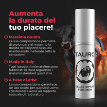 Carica l'immagine nel visualizzatore di Gallery, INTIMATELINE | Tauro Extra Power Spray Ritardante Uomo 5ml