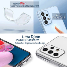 Carica l'immagine nel visualizzatore di Gallery, Oprimio Custodia trasparente per Samsung A52 / A52s [cover in silicone] [%100 trasparente] [materiale tedesco] [ultra so