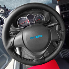 Carica l'immagine nel visualizzatore di Gallery, AUTOZOCO Coprivolante con aghi e filo, coprivolante da cucire per diametro 37/38 cm, protezione volante auto, antiscivol