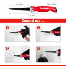 Carica l'immagine nel visualizzatore di Gallery, Goldblatt Seghe Pieghevole Jab Saw 310mm