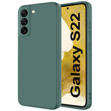 Carica l'immagine nel visualizzatore di Gallery, Qasyfanc Cover Protezione Fotocamera Compatibile con Samsung Galaxy S22 5G, Silicone Morbida, Antiurto, Sottile, Elegant