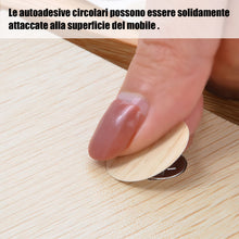 Carica l'immagine nel visualizzatore di Gallery, Brelet 648 Pezzi Tappi Coprivite Adesivi, 12 Colori, Coperchio Foro Vite Ø 21 mm Autoadesivi per Armadi, Scrivanie, Mobi