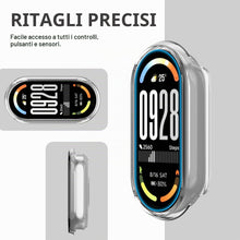 Carica l'immagine nel visualizzatore di Gallery, FDHYFGDY Custodie per Xiaomi Smart Band 10,Custodia Protettiva con Pellicola Protettiva per lo Schermo, Rigida Antigraff