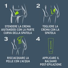 Carica l'immagine nel visualizzatore di Gallery, Veet Men Kit Depilazione Intima per Pelli Sensibili, Crema Depilatoria Uomo Parti Intime, Dermatologicamente Testata, Ef