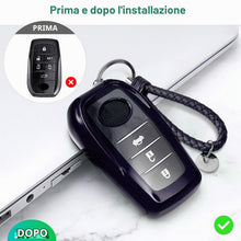 Carica l'immagine nel visualizzatore di Gallery, GAFAT Compatibile con Toyota C-HR ii 2025 2026/ Yaris Yaris Cross Aygo X 2021-2026 Custodia per Chiavi, Protezione Gel d