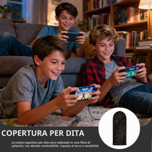Carica l'immagine nel visualizzatore di Gallery, 20 Pezzi Dita per Gaming, Guanti Protettivi per Pollice e Dita con Effetto Anti-Sudore, Copridita per Touchscreen Giochi