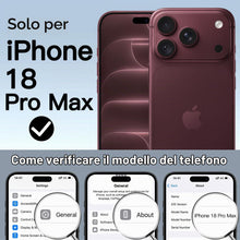 Carica l'immagine nel visualizzatore di Gallery, JETech 360° Protezione Cover per iPhone 18 Pro Max, Ciliegia Scuro