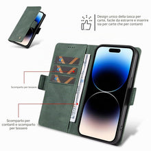 Carica l'immagine nel visualizzatore di Gallery, ILING Cover per Motorola Moto G06/MOTO G06 Power, Custodia a Premium Pelle PU Portafoglio Caso, Ultra Sottile Antiurto F