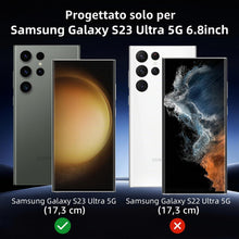 Carica l'immagine nel visualizzatore di Gallery, Coiwxmoi 3 Pezzi Pellicola Compatibile con Samsung Galaxy S23 Ultra 5G, HD Trasparente Film TPU Pellicola Protettiva [No