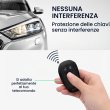 Carica l'immagine nel visualizzatore di Gallery, kwmobile Custodia Coprichiave Compatibile con Alfa Romeo con 3 tasti controllo remoto Cover - Copritelecomando Chiave Au