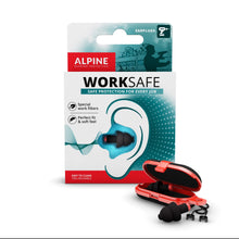 Carica l'immagine nel visualizzatore di Gallery, Alpine WorkSafe - Tappi per le orecchie professionali - Certificati ANSI &amp; CE - 23 dB - DPI per lavoro in ufficio e in c