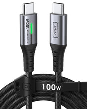 Carica l'immagine nel visualizzatore di Gallery, INIU Cavo USB C a USB C 100W, 2m Cavo USB Type-C PD 5A Ricarica Rapida