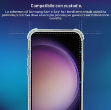 Carica l'immagine nel visualizzatore di Gallery, Vetro Temperato per Samsung Galaxy S23+ / S23 Plus [2 Pezzi] Vetrino Protettivo Pellicola Protezione Schermo