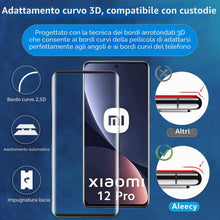 Carica l'immagine nel visualizzatore di Gallery, [2+2 Pezzi] Pellicola Vetro Temperato per Xiaomi 12 Pro 5G + Pellicola Fotocamera, Protettiva Vetro [HD][Temperato Durez