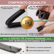 Carica l'immagine nel visualizzatore di Gallery, Guarnizione Adesiva per Finestre e Porte - Isolamento Termico e Acustico, Anti-Spifferi, Facile Applicazione, Resistente