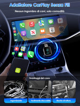 Carica l'immagine nel visualizzatore di Gallery, Adattatore Wireless CarPlay e Android Auto USB/Type-C iOS10+ Android11+
