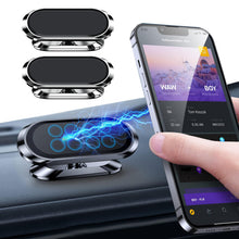 Carica l'immagine nel visualizzatore di Gallery, 2 pezzi porta cellulare auto magnetico universale. Supporto per telefono regolabile e ruotabile a 360° Adatto per l'uso 
