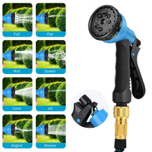 Carica l'immagine nel visualizzatore di Gallery, Tubo da Giardino Acqua Flessibile Estensibile 30m, 8 Funzioni di Spruzzo Tubo Acqua con Connettore in Ottone da 1/2" e 3