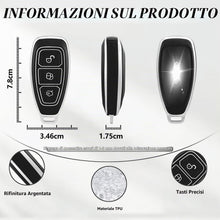 Carica l'immagine nel visualizzatore di Gallery, Cover Chiave Auto per Ford Focus MK3 MK4 ST Kuga Fiesta Puma C-Max