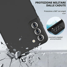 Carica l'immagine nel visualizzatore di Gallery, Vauki Cover Compatibile con Samsung Galaxy S22 5G con 2 Pezzi Pellicola Vetro Temperato, Gomma Gel di Silicone Liquida A