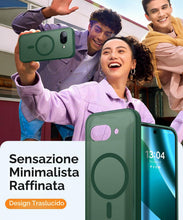 Carica l'immagine nel visualizzatore di Gallery, CANSHN Magnetica Cover per Google Pixel 10a (6.3 Pollici), [Protezione Completa Della Fotocamera] Custodia Traslucida Op