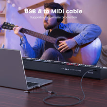 Carica l'immagine nel visualizzatore di Gallery, MOSWAG Cavo Della Stampante USB Cavo per Stampante 2 in 1 1M