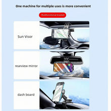 Carica l'immagine nel visualizzatore di Gallery, Universale Supporto telefono auto,Supporto per smartphone ruotabile a 360°, operazione con una sola mano porta cellulare