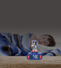 Carica l'immagine nel visualizzatore di Gallery, Lexibook, Sonic The Hedgehog, Sveglia con Luce Notturna di Sonic, Suoni e Melodie, Schermo LCD Retroilluminato, Luminoso