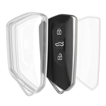 Carica l'immagine nel visualizzatore di Gallery, kwmobile Custodia Chiave Auto Compatibile con VW Golf 8 con 3 tasti Cover - Guscio Telecomando Macchina - TPU Morbido - 