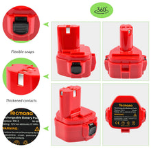 Carica l'immagine nel visualizzatore di Gallery, 12V 4,8Ah Batteria per Makita PA12 1220 1222 1233 1200 1234 1235 1235B 1235F 1235A 192696-2 192698-8 192598-2 192681-5 1
