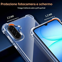Carica l'immagine nel visualizzatore di Gallery, iVoler Anti Ingiallimento Chiaro Cover per Samsung Galaxy A18 / A17 / A16 4G / 5G, [Antiurto di Grado Militare] Custodia