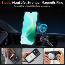 Carica l'immagine nel visualizzatore di Gallery, per Honor 400 Lite 5G Cover Compatibile con MagSafe con 2 Pezzi Vetro Temperato, Custodia Magnetica Traslucida Opaca, [A