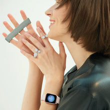 Carica l'immagine nel visualizzatore di Gallery, Mastten 4 Pezzi Cinturini Compatible con Cinturino Apple Watch 40mm 41mm 38mm 42mm per Donne Uomini, Cinturino Intreccia