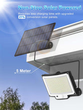 Carica l'immagine nel visualizzatore di Gallery, Luce Solare Led Esterno con Sensore di Movimento [228LED/3Modes] Luci Solari da Esterno con Telecomando, IP65 Impermeabi