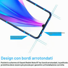 Carica l'immagine nel visualizzatore di Gallery, NEW'C Pellicola Vetro per Xiaomi Redmi Note 8T, in Vetro Temperato