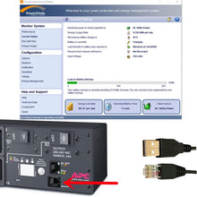Carica l'immagine nel visualizzatore di Gallery, DSD TECH SH-RJ50A Cavo da USB a RJ50 per UPS PowerChute APC equivalente a AP9827 (1,8M/6FT)