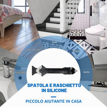Carica l'immagine nel visualizzatore di Gallery, [Upgrade] 3 in 1 Raschietto Spatola per Silicone Raschietto, LINKINNO Strumenti per Calafataggio Rimozione Tira del Sili