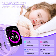 Carica l'immagine nel visualizzatore di Gallery, PTHTECHUS Smartwatch Bambini - 1.75" Orologio Smartwatch Bambini Fitness Tracker Impermeabile con 100+ Modalità Sportive