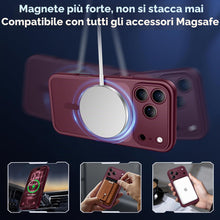 Carica l'immagine nel visualizzatore di Gallery, Qasyfanc Cover per iPhone 18 Pro Max, 2 Pellicola Privacy, Borgogna