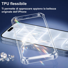 Carica l'immagine nel visualizzatore di Gallery, Yohii 5 in 1 Cover per iPhone 18 Pro, Trasparente