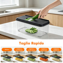Carica l'immagine nel visualizzatore di Gallery, Ibergrif M524-7 Taglia Verdure, Mandolina 7 in 1 Multifunzione