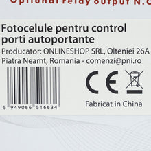 Carica l'immagine nel visualizzatore di Gallery, PNI CEL130 Fotocellule a infrarossi per cancelli, 12V–24V AC/DC, adatte per automazioni di cancelli battenti o scorrevol