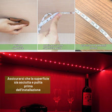 Carica l'immagine nel visualizzatore di Gallery, ACONDE Striscia LED Con Telecomando a 24 Tasti, Luci di Striscia a Batteria da 2m per Decorazioni per Feste e Fai Da Te